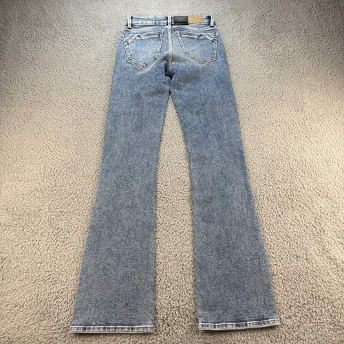 Buckle Black No 53 Tailored Bootcut Jeans Womens 25x34 Universal Fit Mid Rise - Picture 3 of 13