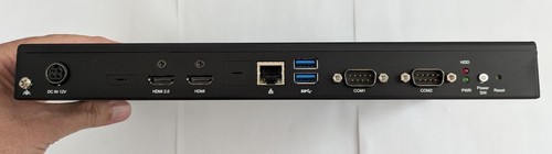 Nexcom NDiS B537 Fanless Digital Signage PC intel i7 4GB RAM 500GB HD Win10 - Picture 4 of 5