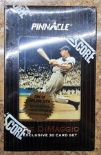 1993 Pinnacle Joe DiMaggio Exclusive Set NEW SEALED TIN NY Yankees HOF
