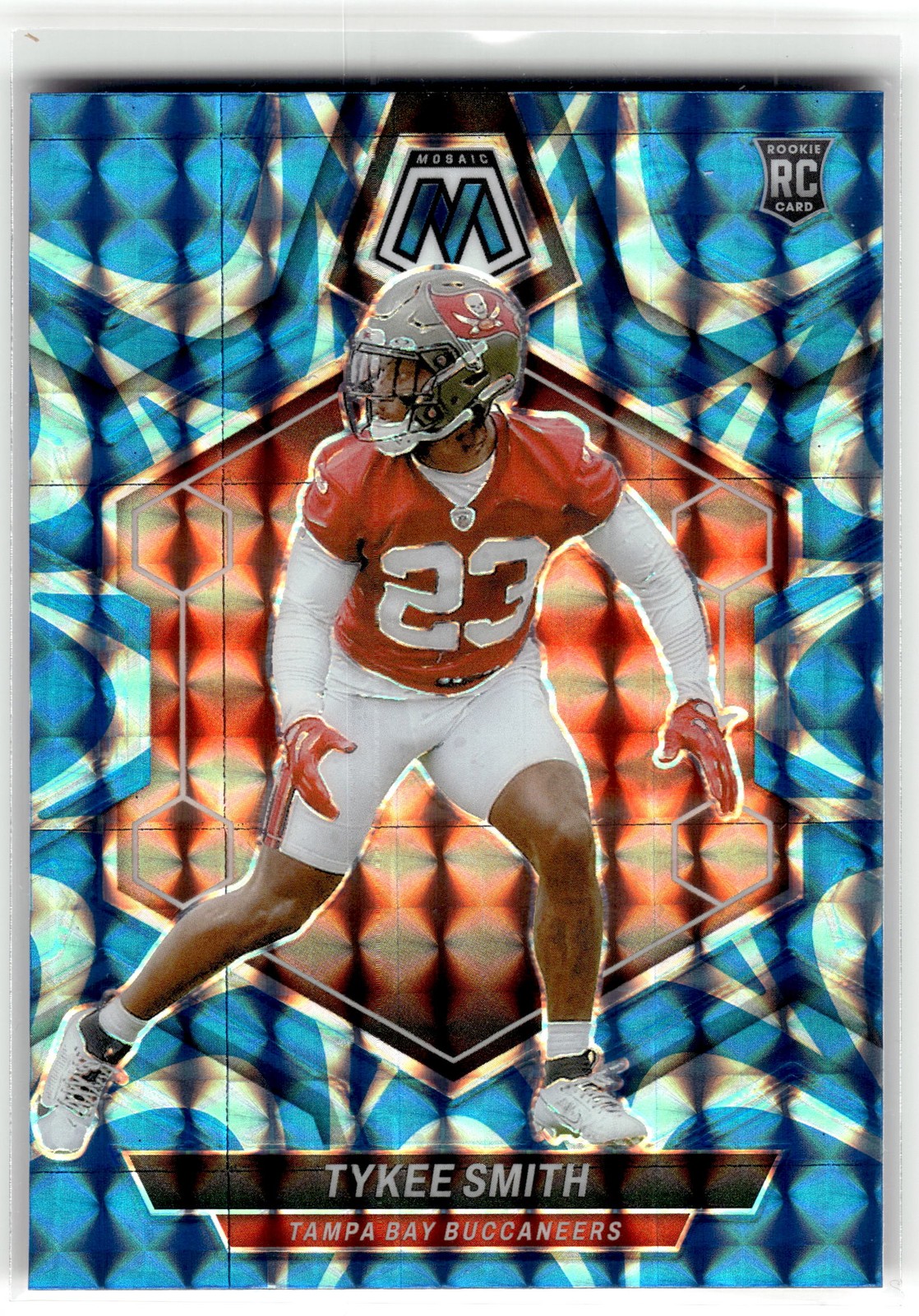 Tykee Smith Panini Mosaic #372 Blue Reactive