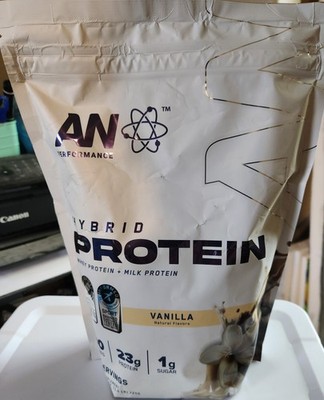 AN PERFORMANCE Hybrid Whey Protein + Milk Protein - Vanilla (1.6 Lbs. / 25 Serv)
