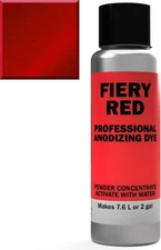 Professional Aluminum Anodizing Pigment Dyes | Fiery Red Light to Dark 