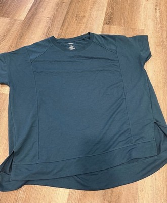 SONOMA WOMEN CASUAL LOUNGE BLUE SHIRT TOP XL