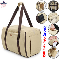 Pet Dog Cat Carrier Bag Soft Sided Comfort Travel Tote Case Airline Approved US