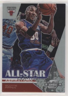 2019-20 Panini Contenders Optic All-Star Aspirations Scottie Pippen #5 HOF 06c2