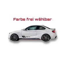 2x Seitenaufkleber Sport Streifen Sticker Auto Aufkleber Tuning Styling #87