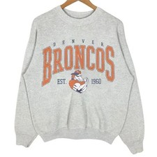 Denver Broncos Sweatshirt, NFL Broncos Football SweatShirt AN58154