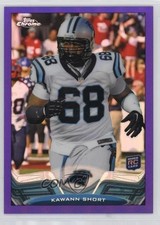 2013 Topps Chrome Retail Purple Refractor 146/499 Kawann Short #174 9hx