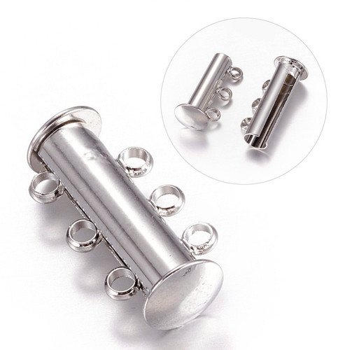 Silver Coloured 3-Strand