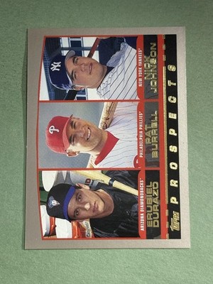 Erubiel Durazo / Pat Burrell / Nick Johnson PROS 2000 Topps #204 KK48