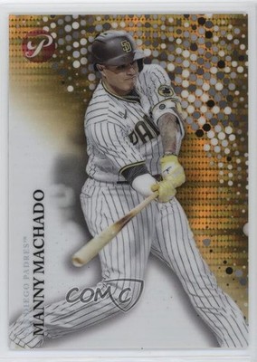 2022 Topps Pristine Gold Pristine Pulsar Refractor 19/50 Manny Machado #184 yl0