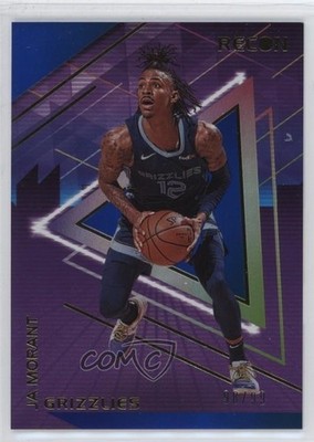 2020-21 Panini Recon Holo Blue 98/99 Ja Morant #4 0u5r