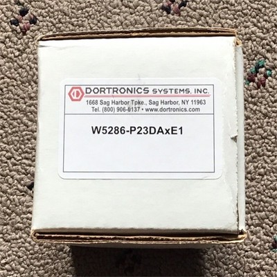 Dortronics Systems Metal Push to Exit Button Silver W5286-P23DAxE1