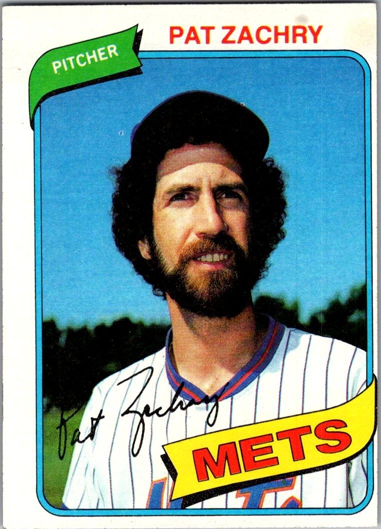 1980 Topps - Pat Zachry #428 - New York Mets