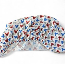 Disney Mickey Mouse Fitted Crib / Toddler Mattress Sheet Red, White, Blue Grey