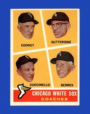 1960 Topps Set-Break #458 Chicago White Sox Coaches NR-MINT *GMCARDS*