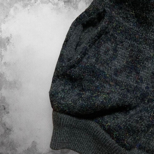 Cardigan BURBERRY taglia L 80S Spagna misto cashmere alpaca - Foto 8 di 11