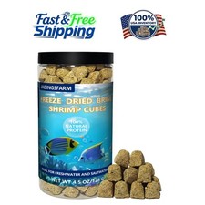 All Life Stages Freeze-Dried Brine Shrimp Cubes 4.5 OZ - Delicious Fish Treat