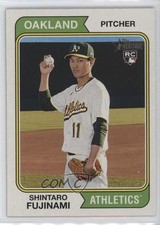 2023 Topps Heritage Rookie Variation SP Shintaro Fujinami #57 1j8k