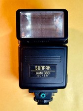 SUNPAK AUTO 383 SUPER Flash ...appears to be new or lightly used...NOT TESTRD