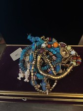 Fine Line Boho 10-Piece Multilayer Beaded Charm Stretch Bracelet Stack