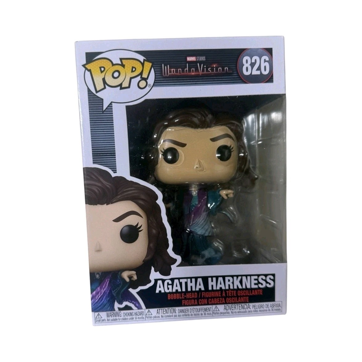 Funko Pop! Vinyl: Agatha Harkness #826 Marvel WandaVision Bobblehead Figure