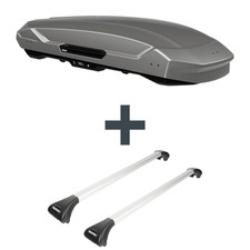 Dachbox Thule Motion 3 XL + Dachträger Menabo Ariete für VW T-Roc Typ A11 / D11