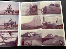 Fantastic collection of 288 orig. photos of military planes etc. ca. 1970's