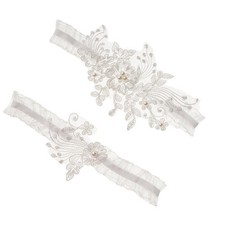 1 Pair Lace Garters Bridal Garter Belts Leg Wedding Lace Garters