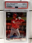 2018 Topps Chrome Update Rookie Debut Shohei Ohtani #HMT32 (RC) PSA 10