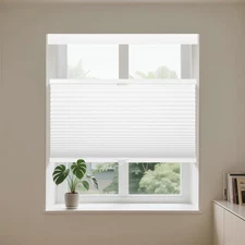 Top Down Bottom Up Cellular Shades,Blackout Blinds Noise Reduction,Cordless C...