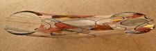 PARIS BUNTE KUNSTGLAS KRISTALL KNOSPENVASE.