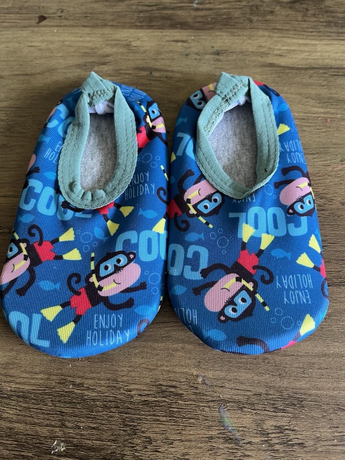 SAOLA Decolte bambino elasticizzato Scimmia. Con suola antiscivolo.Buono per pagaiare! 1 2 anno