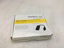 Startech Slim USB 3.0 VGA External Video Card Monitor Adapter USB32VGAES NOB