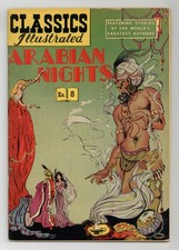 Classics Illustrated 008 Arabian Nights #6 VG+ 4.5 1946