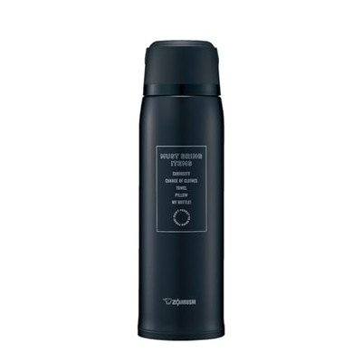 ZOJIRUSHI 1.03L SJ-JS10-BA Stainless Thermos Bottle  with Cup TUFF Black 28.5cm