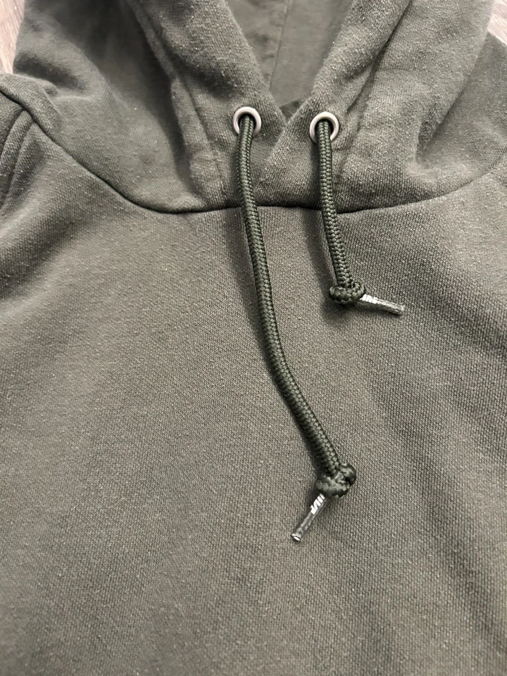 винтажный nike толстовка с капюшоном sz XXL оливковый тональный зеленый swoosh редкоземельный тон винтажный Y2K - Изображение 4 из 4