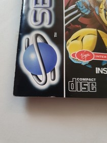 Sega Saturn Game Marvel Super Heroes Boxed With The Manual