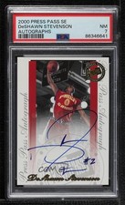 2000 Press Pass Signature Edition Auto DeShawn Stevenson PSA 7 Auto h8k