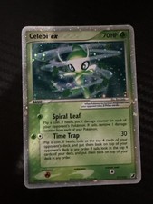 2005 Pokemon, Unseen Forces, #117/115 Celebi EX, Holo Secret Rare on eBay