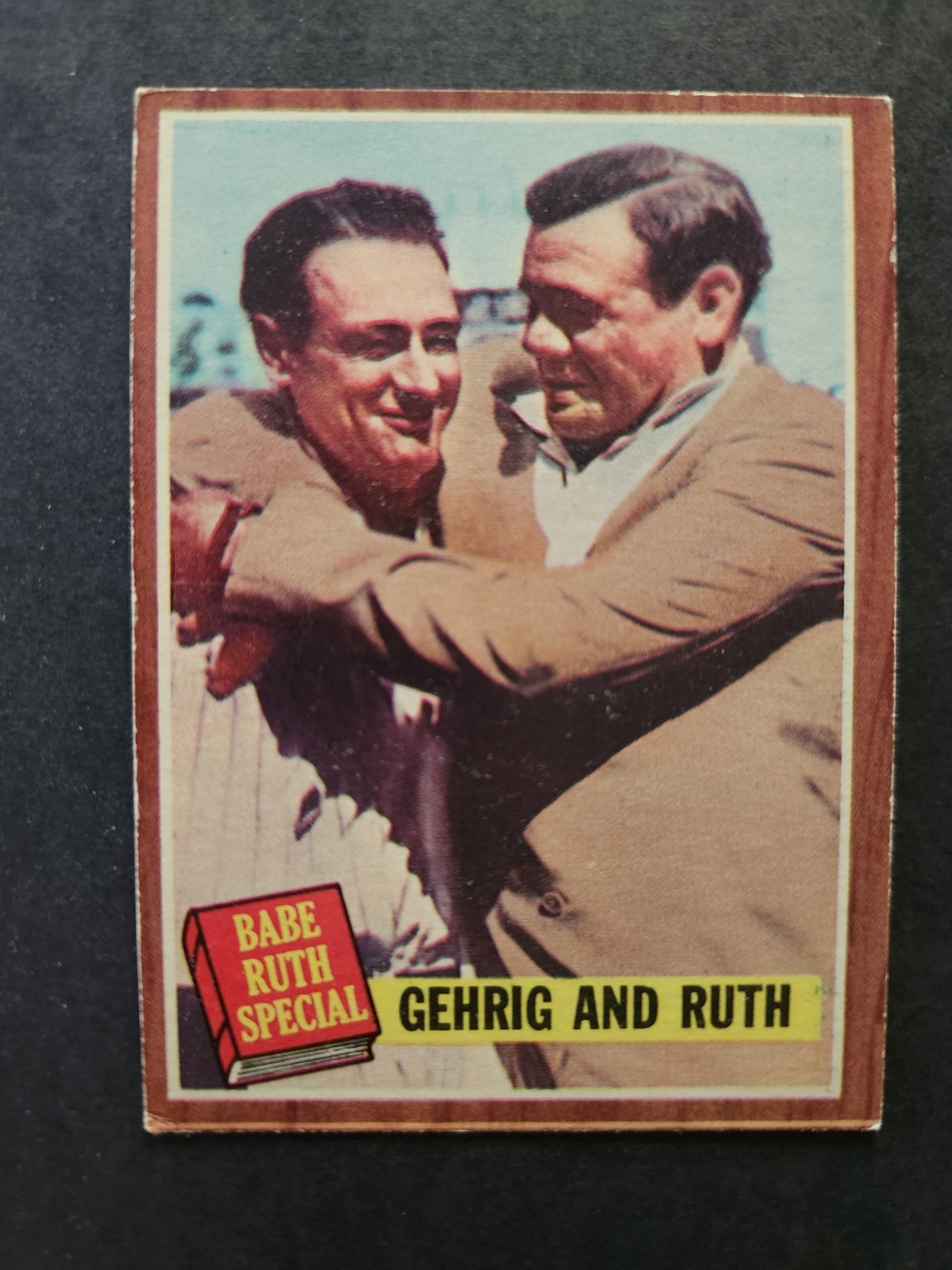 1962 Topps Baseball - Babe Ruth Special Babe Ruth, Lou Gehrig #140