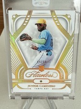 2024 Panini Flawless - Junior Caminero #36 Gold /10 (RC) Yellow Diamond!! 💎