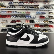 Nike Dunk Low Retro Black White Panda GS CW1590-100 Youth Size 5.5