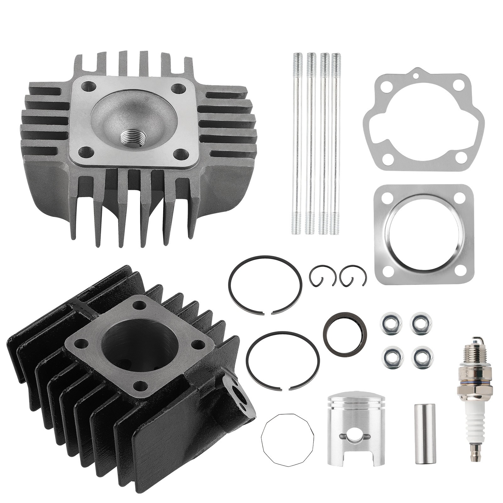 11210040120F0 Cylinder Piston Kit for Suzuki LT50 Piston Gasket Head Bearing