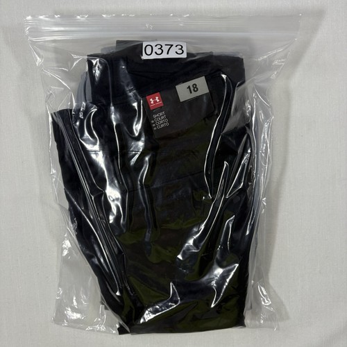 Under Armour Boy's Shorts Size 18 Black Gray Heatgear Golf Preppy 2 Pair - Picture 15 of 15