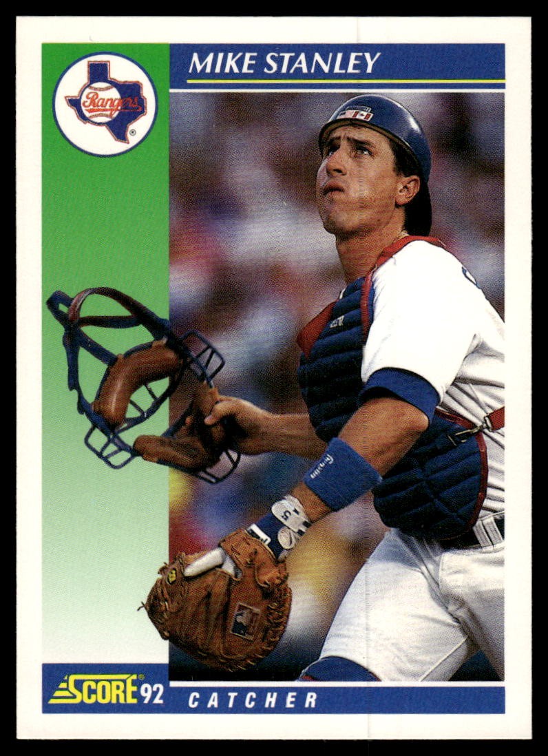 1992 Score #549 Mike Stanley