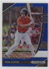2020 Panini Prizm Draft Picks Blue Wave Prizm Evan Carter #PDP50 1b3