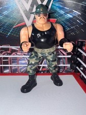 ACTION FIGURE WWF Sgt. Slaughter 1991 Hasbro 5" (EXCELLENT TO NM) WWE