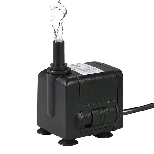 450L/H 6W Submersible Water Pump for Aquarium Tabletop Fountains Pond Water G...