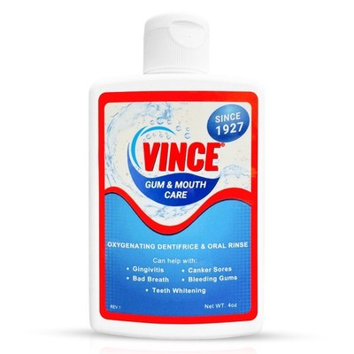 Vince Gum & Mouth Toothpaste Powder - Dentifrice & 4 Ounce (Pack of 1) 